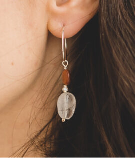 Crystal Pendant Earrings