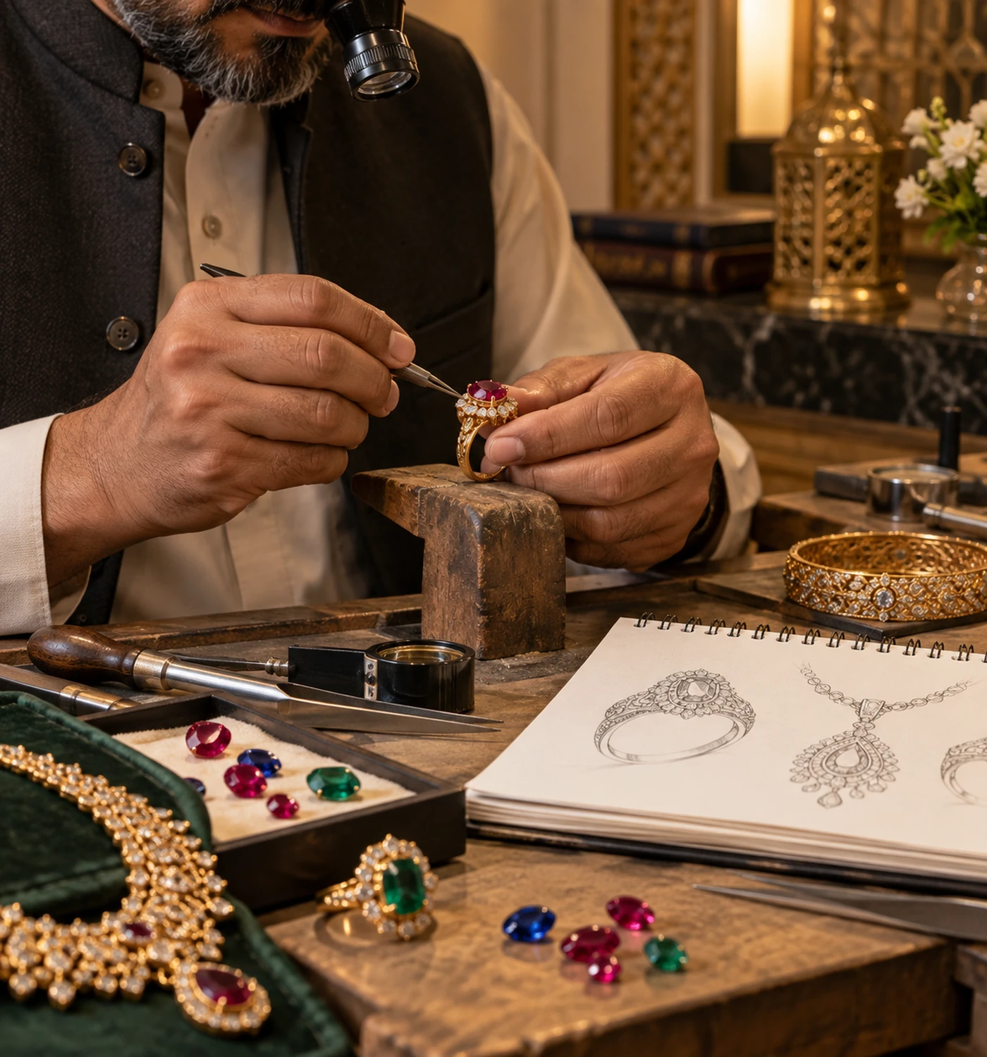 Custom jewellery design