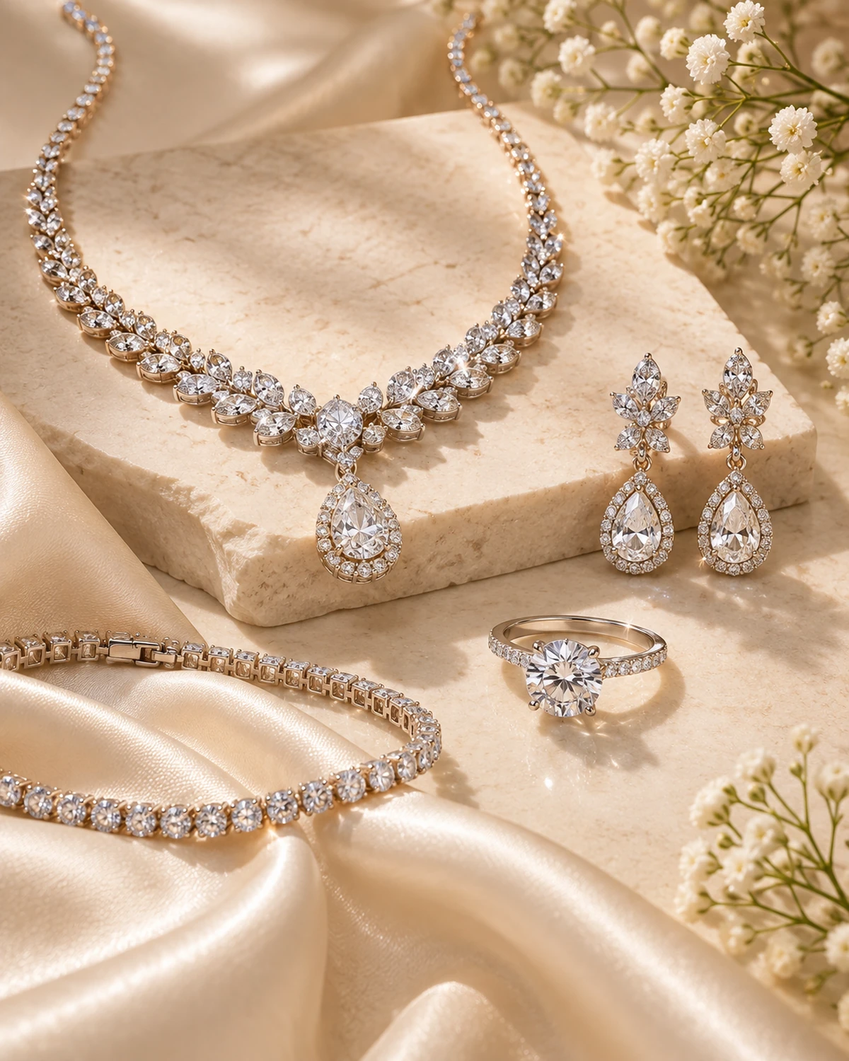 Diamond jewellery collection