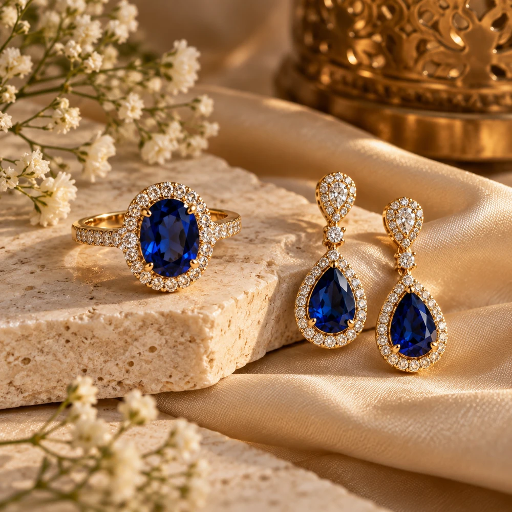 Sapphire jewellery