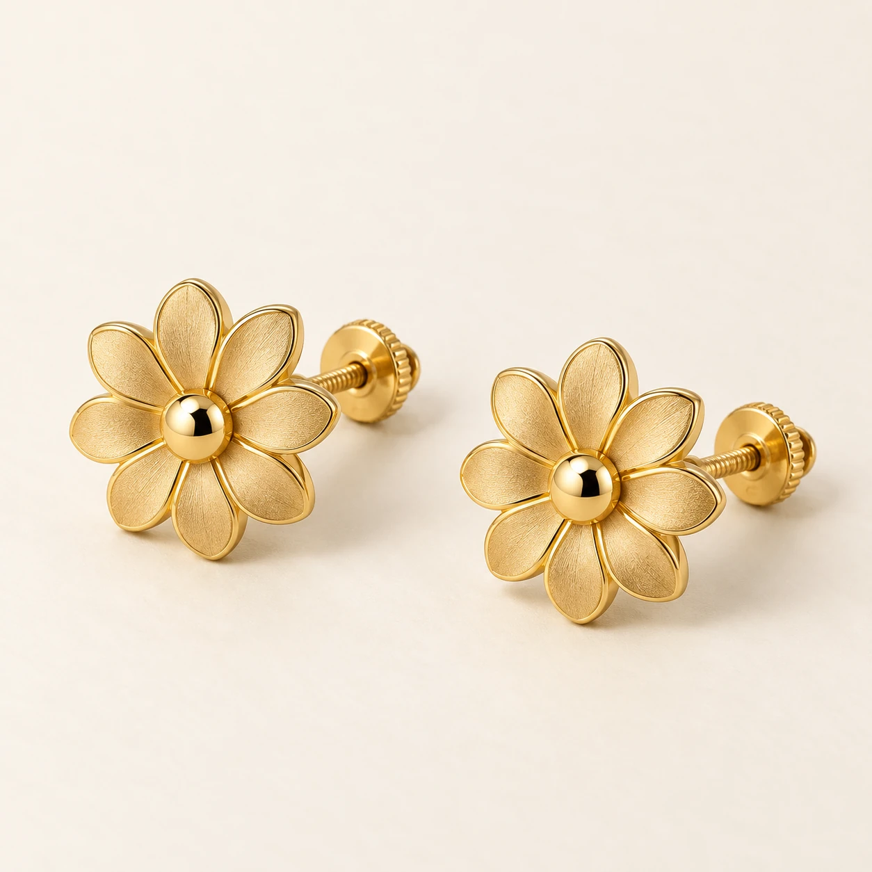Hina Screwback Tops — two matching tops/studs