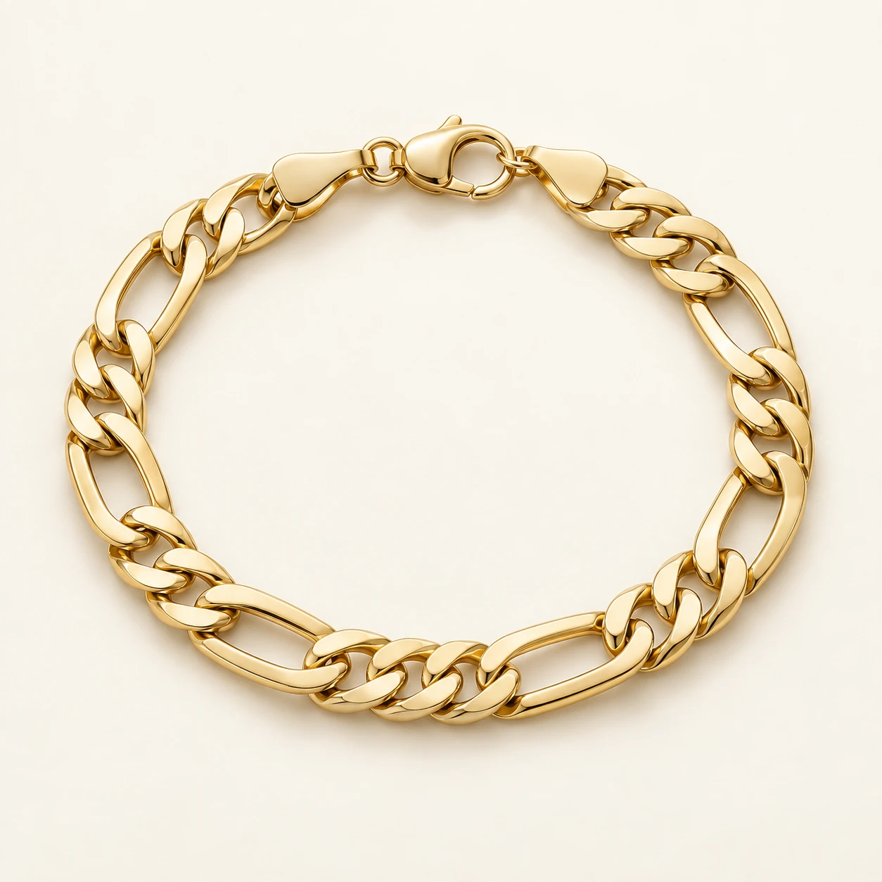 Rafi Figaro Bracelet — one Figaro-link bracelet