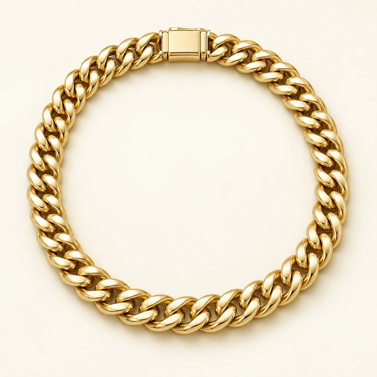 Cuban Link Chain — one masculine Cuban chain